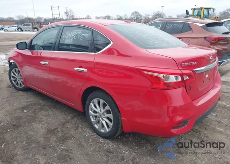 2019 Nissan Sentra Sv из США, поврежденный, VIN 3N1AB7AP9KL607039